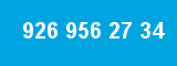 926 956 27 34 926 956 27 34